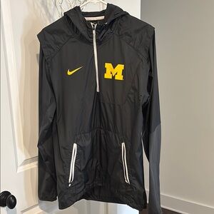 Nike Michigan Windbreaker Half Zip